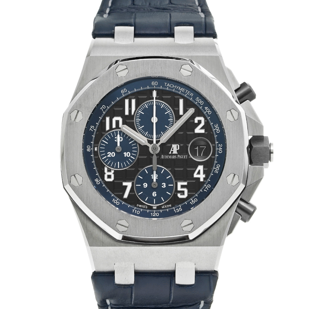 Royal Oak Offshore Chronograph 26470ST.OO.A028CR.01 Black/Blue AUDEMARS PIGUET Mens [Pre-Owned]
