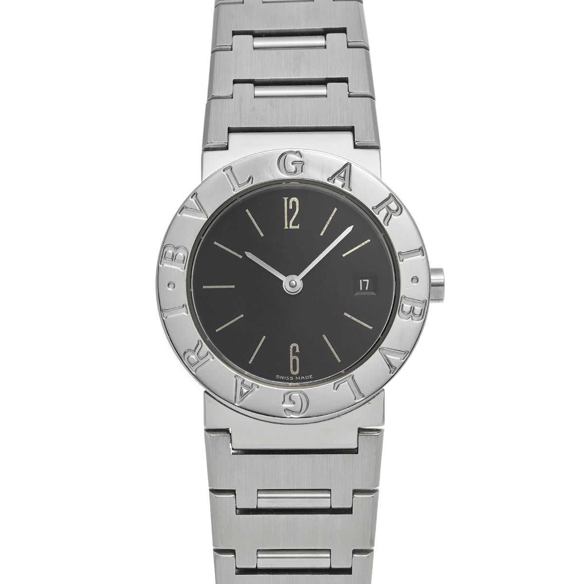 Bulgari Bulgari BB26SSD Black BVLGARI Ladies [Pre-owned].