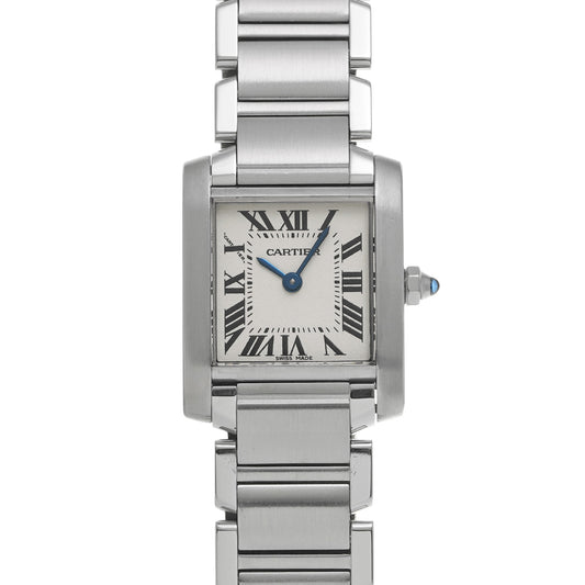 Tank Francaise SM W51008Q3 Silver CARTIER Ladies [Pre-owned]
