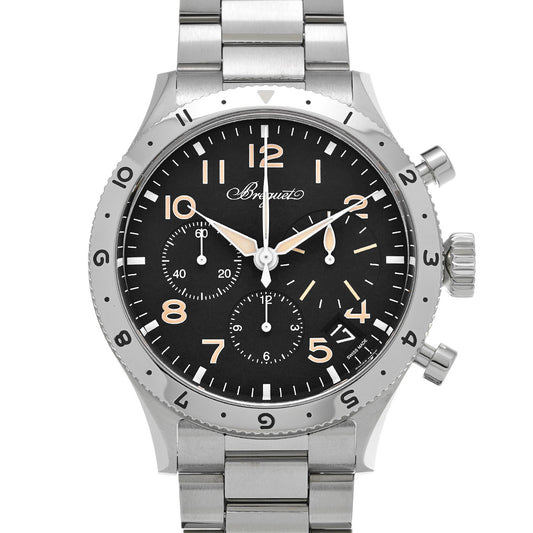 Type XX Chronograph 2067 2067ST/92/SW0 Black Breguet Men's [Pre-Owned].