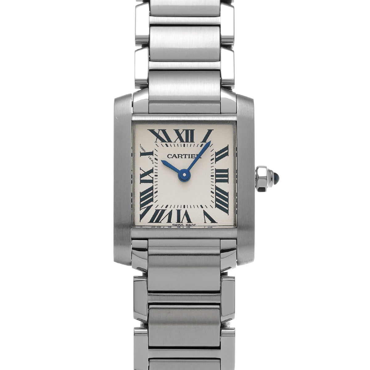 Tank Francaise SM W51008Q3 Silver CARTIER Ladies [Pre-owned]