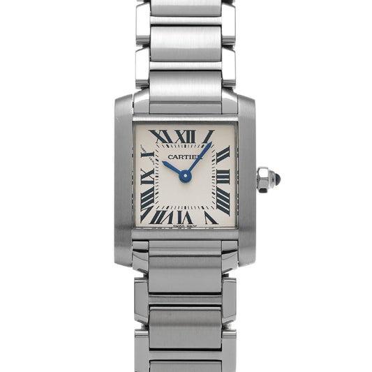 Tank Francaise SM W51008Q3 Silver CARTIER Ladies [Pre-owned]