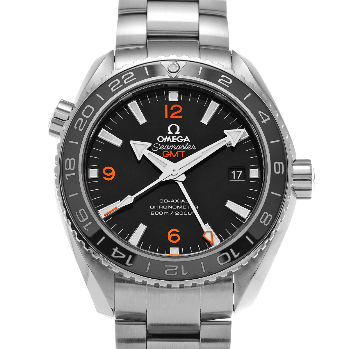 Seamaster Planet Ocean 600 Co-Axial GMT 232.30.44.22.01.002 Black OMEGA Men's [Pre-Owned].