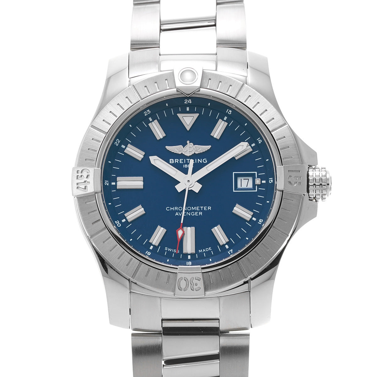 Avenger Automatic 43 A17318101C1A1 Blue BREITLING Men's [Pre-Owned].