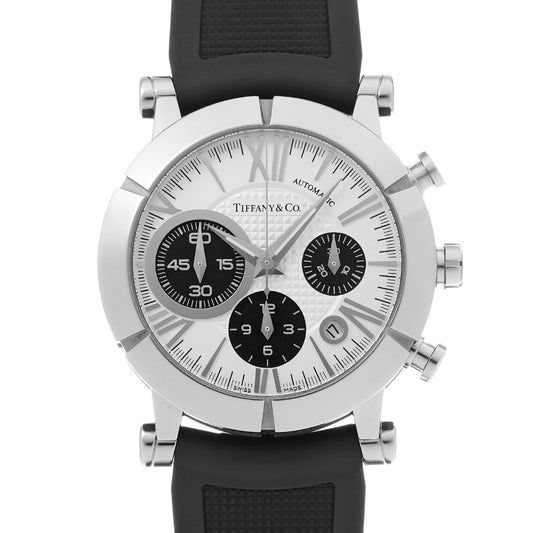 Atlas Gent Chronograph Z1000.82.12A21A71A Silver/Black TIFFANY &amp; Co. men's [pre-owned]