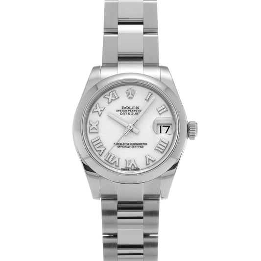 DATE JUST 31 178240 Random Serial White ROLEX Unisex [Pre-owned].