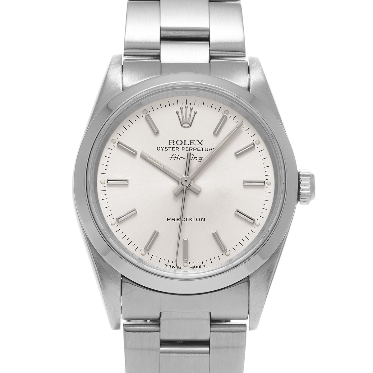 Air-King 14000 T (manufactured in 1996) Silver ROLEX Men's [Pre-Owned].