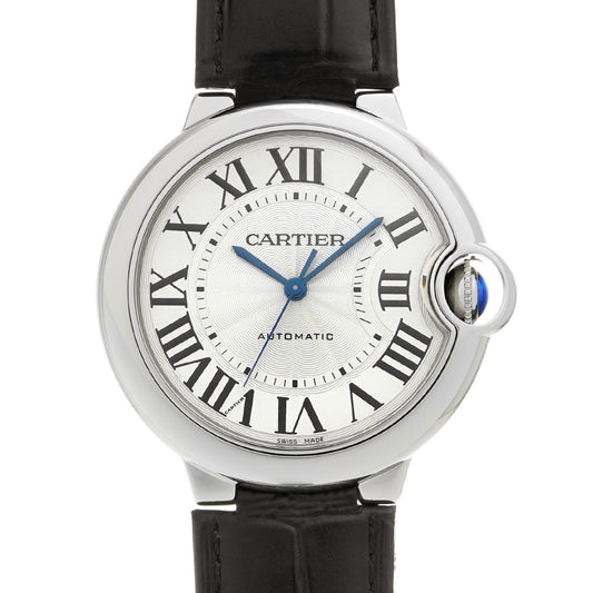 Ballon Bleu de Cartier 36mm W69017Z4 Silver CARTIER Unisex [Pre-Owned].