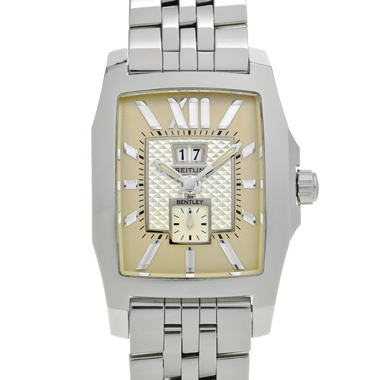Bentley Flying B Big Date A1636212 White BREITLING Men's [Pre-Owned].