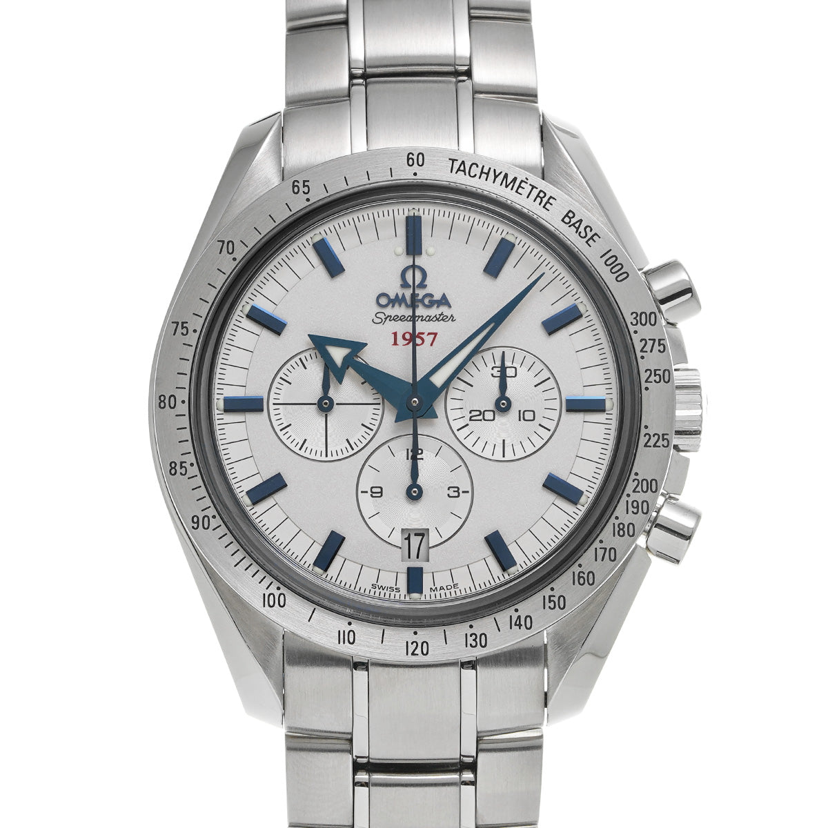 Speedmaster Broad Arrow 1957 Co-Axial 321.10.42.50.02.001 Black OMEGA Men's [Pre-Owned].