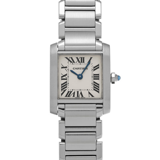 Tank Francaise SM W51008Q3 Silver CARTIER Ladies [Pre-owned]