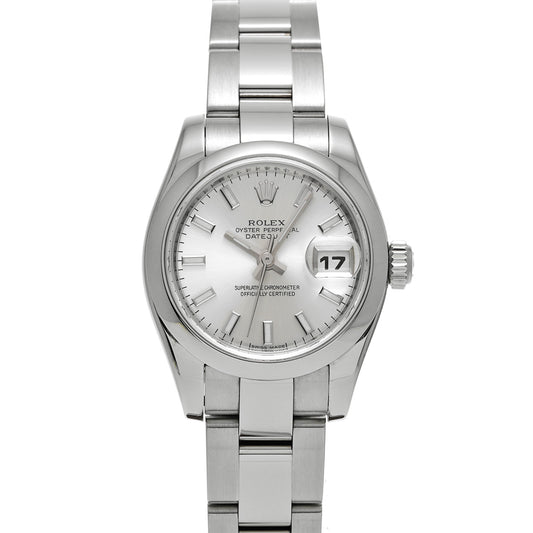 DATE JUST 179160 Z (made around 2006) Silver ROLEX Ladies [Pre-Owned].