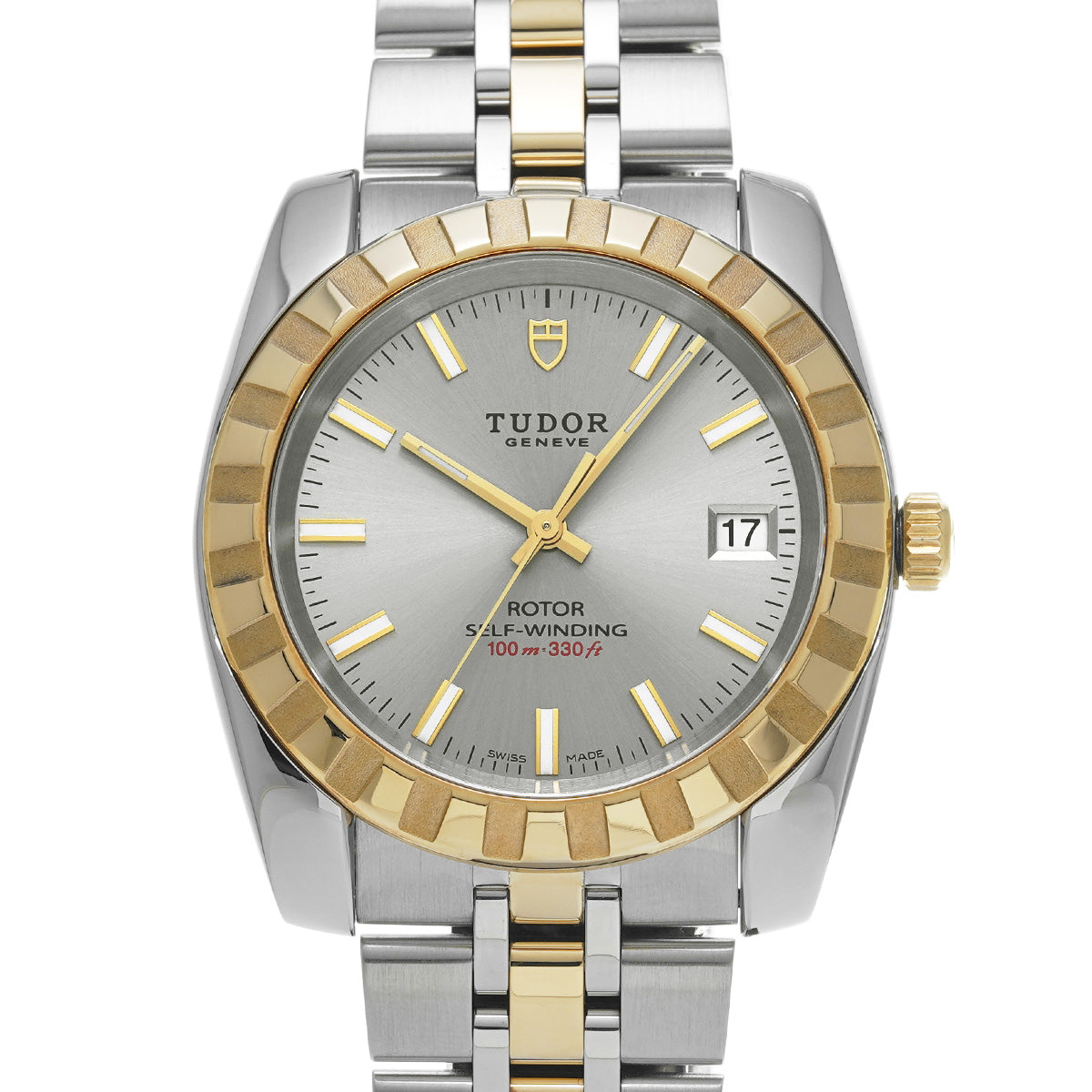 Classic Date 21013 Silver TUDOR Ladies [Pre-owned].