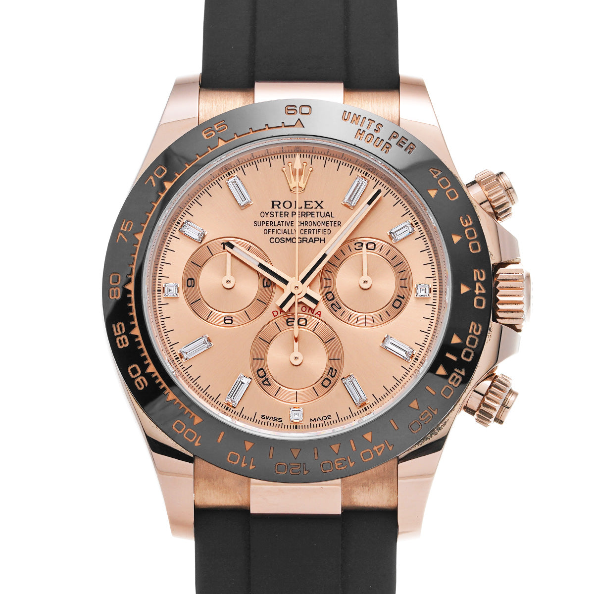 Cosmograph Daytona 116515LNA Random Serial Ros/Diamond ROLEX Men's [Pre-Owned].