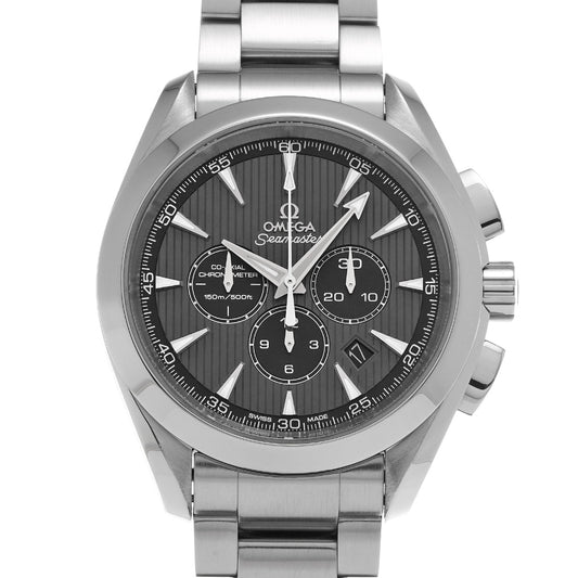 Seamaster Aqua Terra Co-Axial Chronograph 231.10.44.50.06.001 Gray/Black OMEGA Mens [Pre-owned]