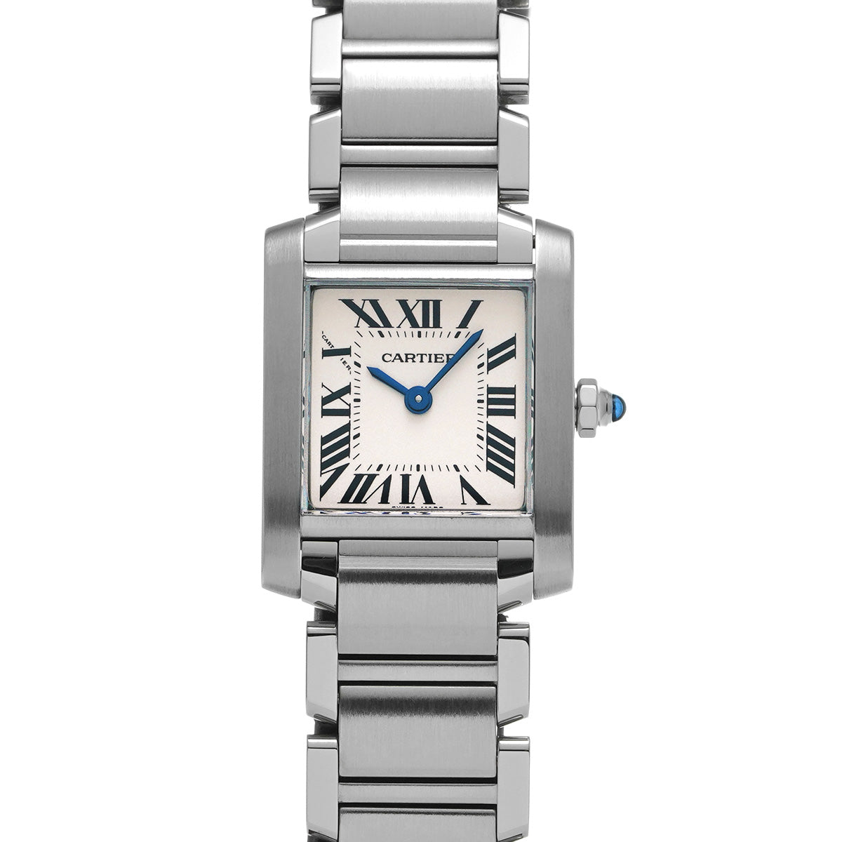 Tank Francaise SM W51008Q3 Silver CARTIER Ladies [Pre-owned]