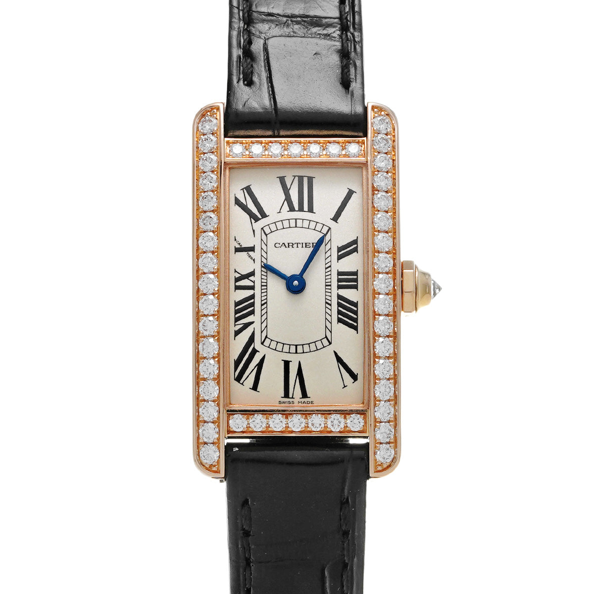 Tank American SM WB707931 Ivory CARTIER Ladies [Pre-owned]