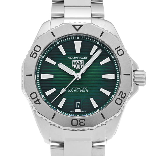 Aquaracer Professional 200 Date Calibre 5 WBP2115.BA0627 Green TAG HEUER Men's [Pre-Owned]