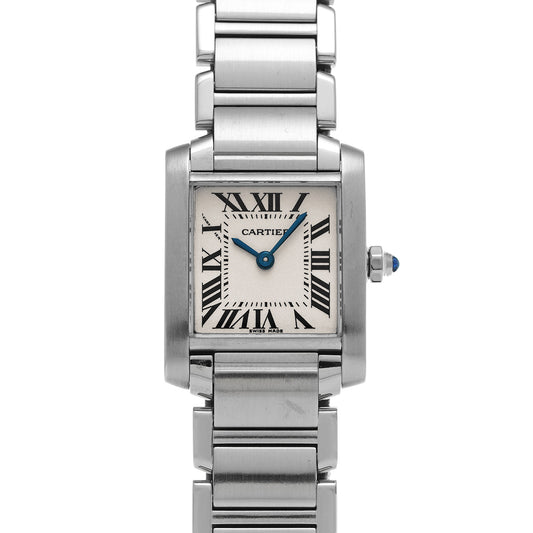 Tank Francaise SM W51008Q3 Silver CARTIER Ladies [Pre-owned]