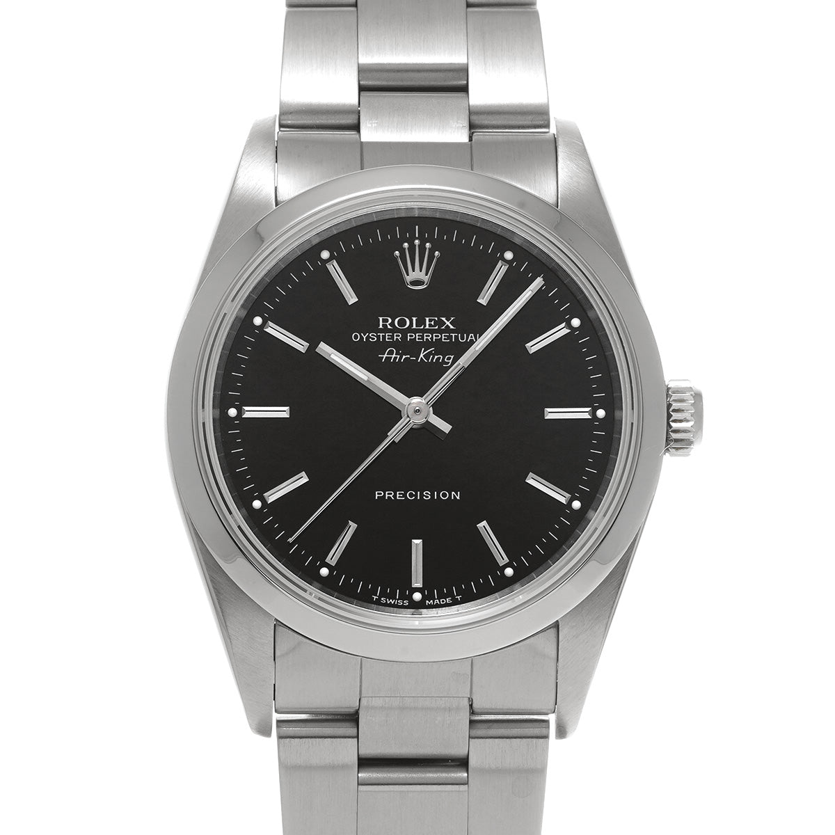 Air-King 14000 Black ROLEX Men's [Pre-owned].