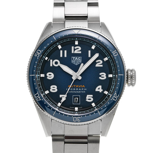 Autavia Isograph WBE5112.EB0173 Blue TAG HEUER Men's [Pre-owned]