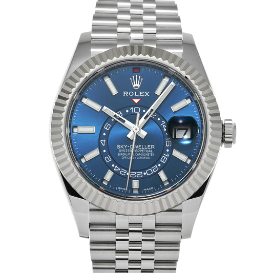 SKYDWELLER 326934 Random Serial Blue ROLEX Men's [Pre-Owned].