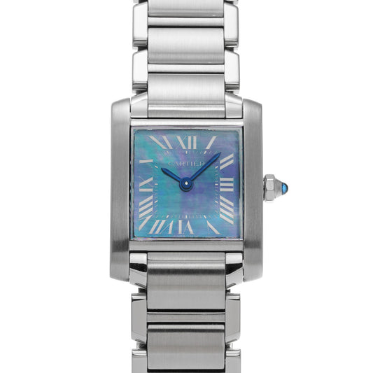 Tank Francaise SM W51034Q3 Blue MOP CARTIER Ladies [Pre-Owned].