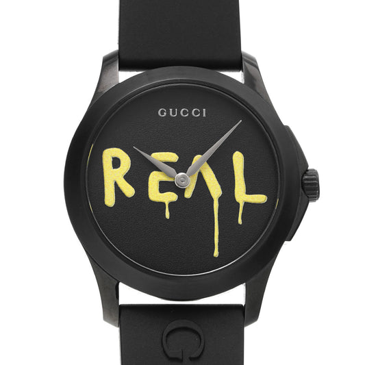 G-Timeless Ghost Black YA1264017 Black GUCCI Unisex [Pre-owned].