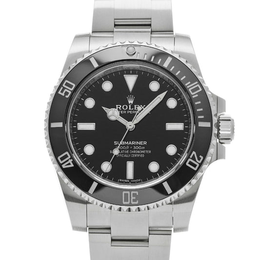 Submariner 114060 Random Serial Black ROLEX Men's [Pre-Owned].