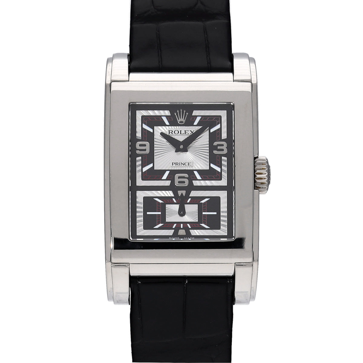 Cellini Prince 5443/9 D (manufactured circa 2006) Silver ROLEX Men's [Pre-owned].