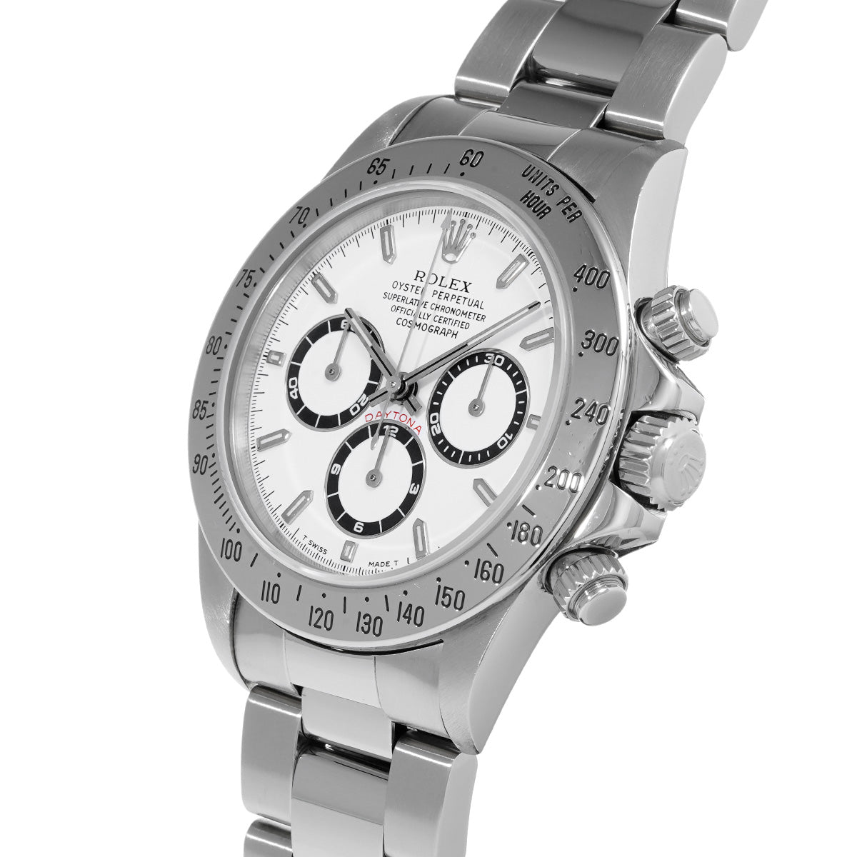 Cosmograph Daytona 16520 U (manufactured circa 1997) White ROLEX Men's [Pre-Owned].