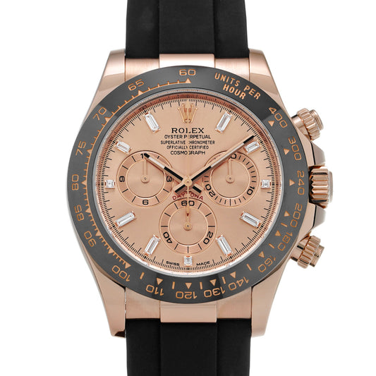 Cosmograph Daytona 116515LNA Random Serial Ros/Diamond ROLEX Men's [Pre-Owned].