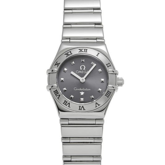 Constellation Mini Quartz 1561.51 Gray OMEGA Ladies [Pre-Owned].