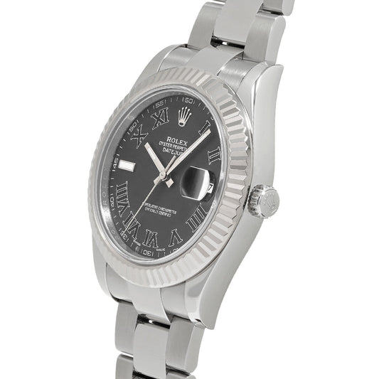 Datejust II 116334 Random Serial Gray ROLEX Men's [Pre-Owned].