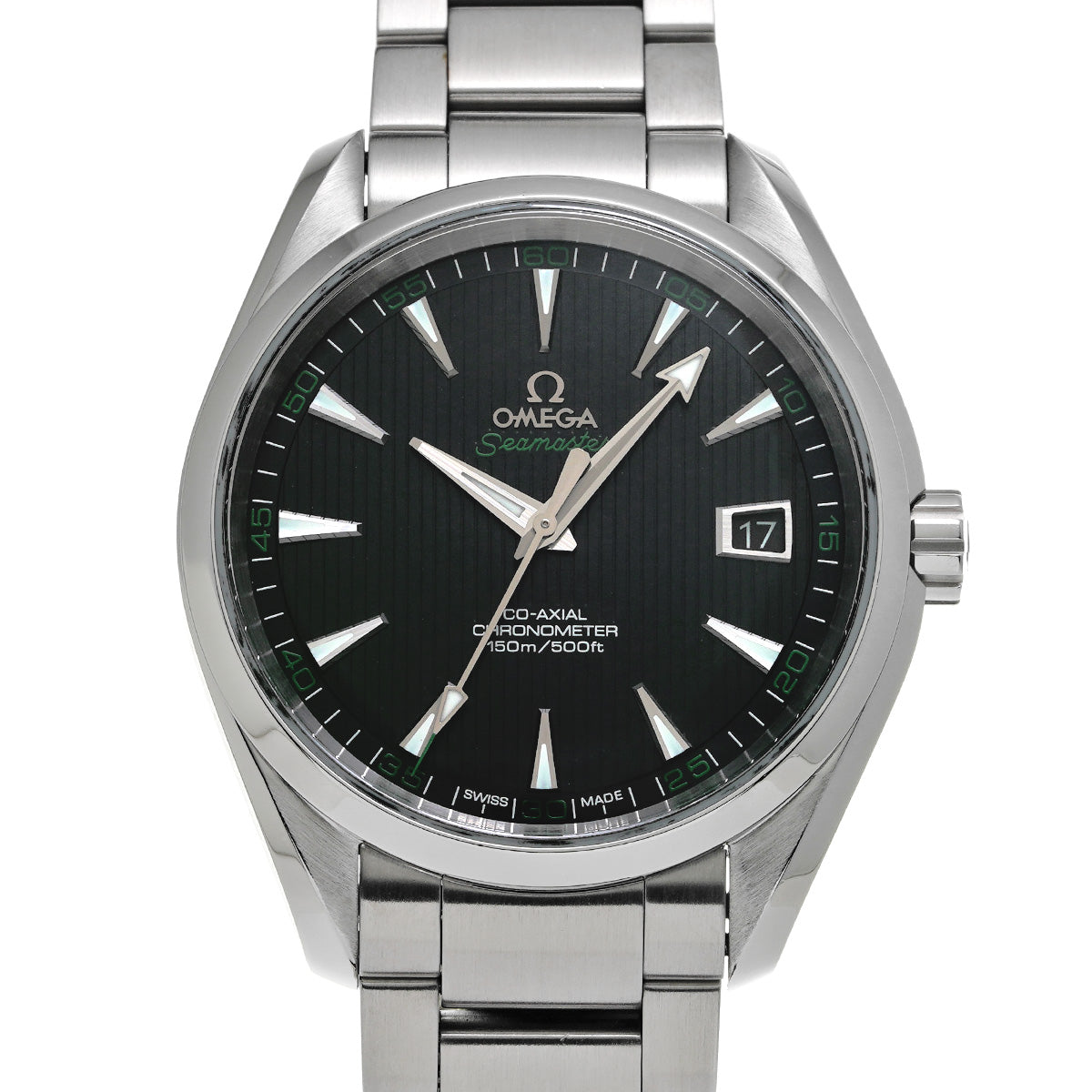Seamaster Aqua Terra Co-Axial 231.10.42.21.01.001 Black OMEGA Men's [Pre-Owned].
