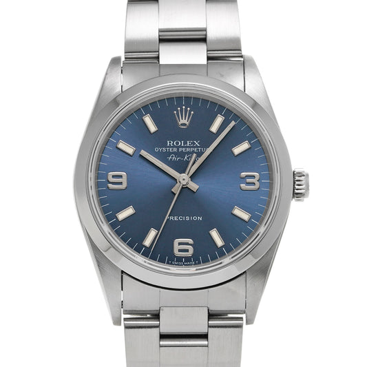 Air-King 14000 T (manufactured circa 1997) Blue ROLEX Men's [Pre-Owned].