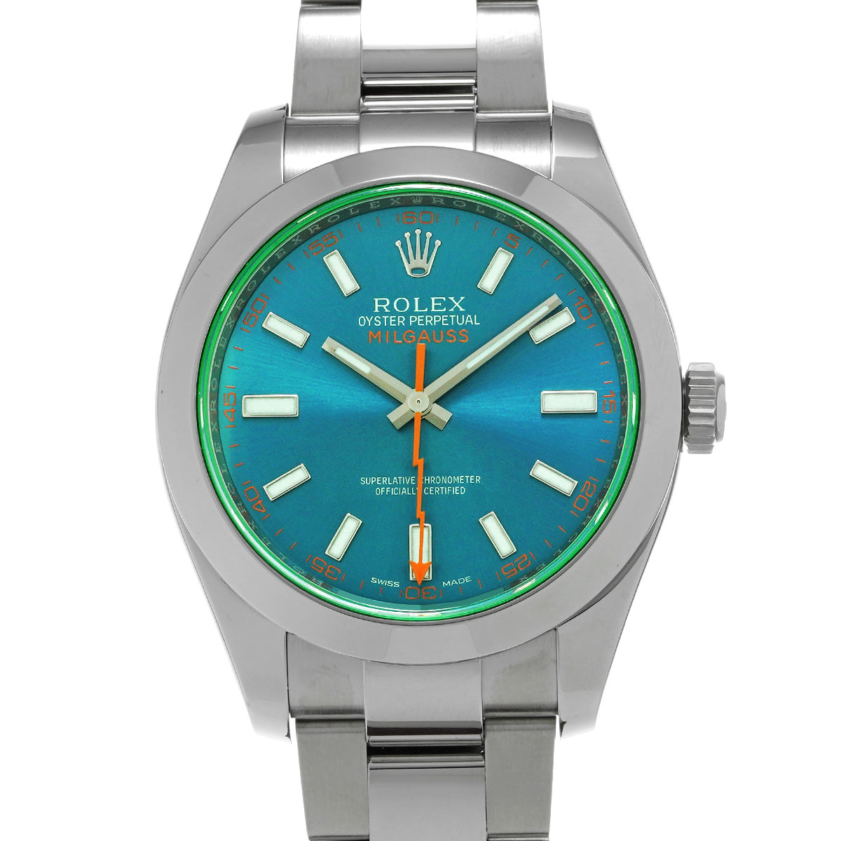 Milgauss 116400GV Random Serial Z-Blue ROLEX Men's [Pre-Owned].