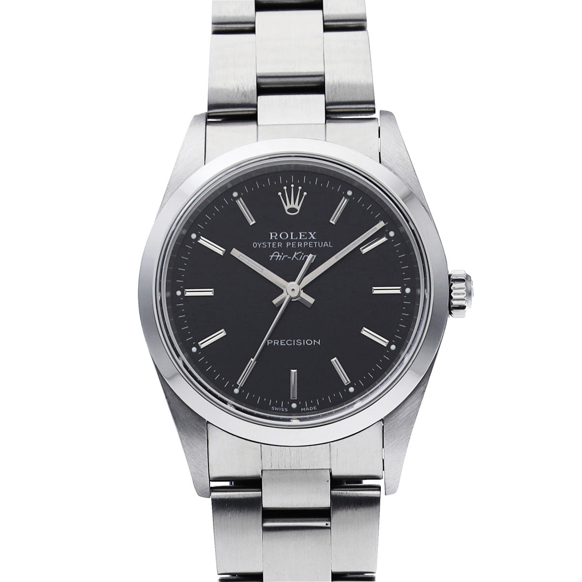 Air-King 14000M Y (manufactured around 2002) Black ROLEX Men's [Pre-Owned].