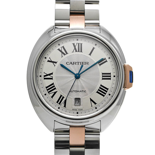 Clé de Cartier 40mm W2CL0002 Silver CARTIER Men's [Pre-Owned].