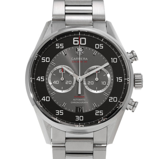 CAR2B10.BA0799 CARRERA Calibre 36 Chronograph Flyback Gray/Black TAG HEUER Mens [Pre-Owned]
