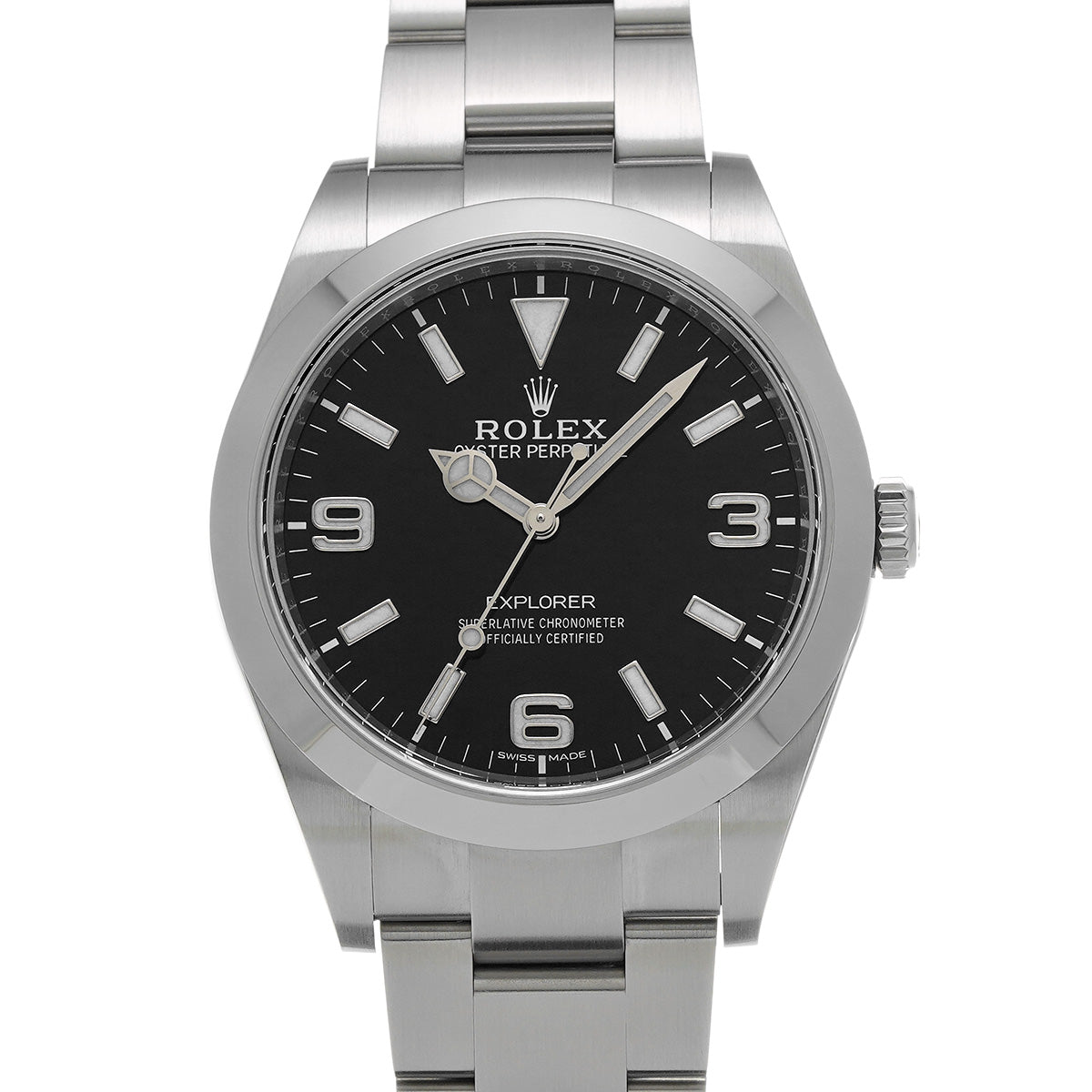 Explorer 214270 Random Serial Black ROLEX Men's [Pre-owned].