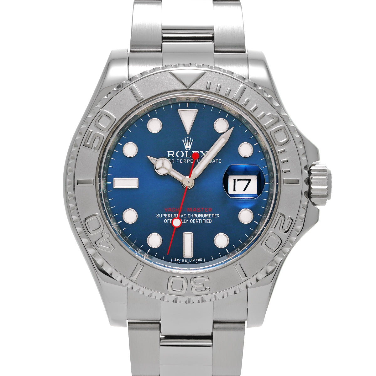 Yacht-Master 40 116622 Random Serial Blue ROLEX Men's [Pre-Owned].