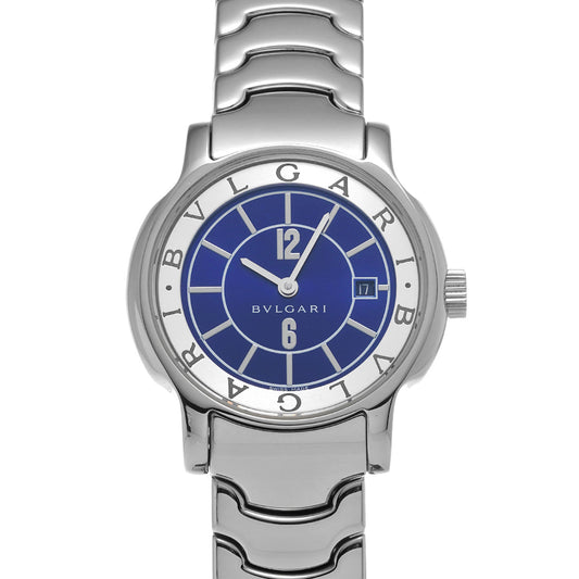 Solo Tempo ST29S Blue BVLGARI Ladies [Pre-owned].