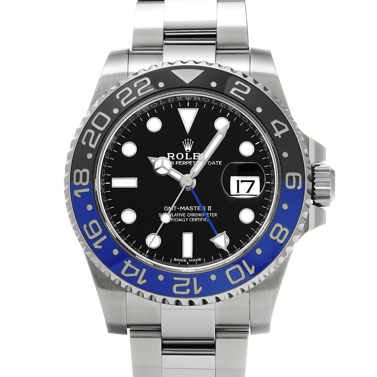 GMT Master II 116710BLNR Random Serial Black ROLEX Men's [Pre-Owned].