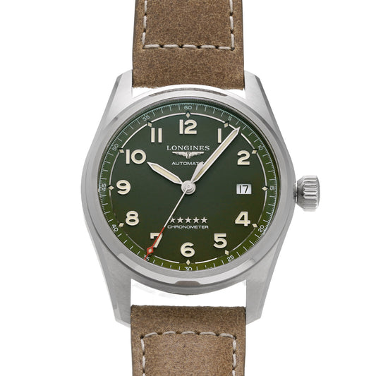 Spirit L3.810.4.03.2 Green LONGINES Men's [Pre-owned].