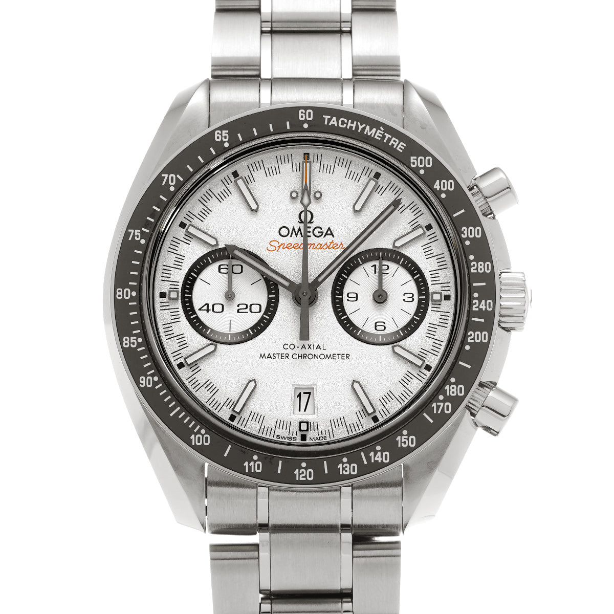Speedmaster Racing Co-Axial Master Chronometer 329.30.44.51.04.001 White OMEGA Men's [Pre-Owned].