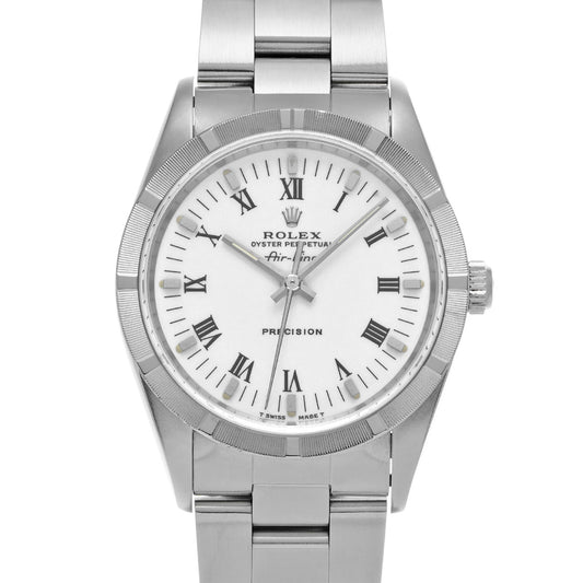 Air-King 14010 T (manufactured circa 1997) White ROLEX Men's [Pre-Owned].