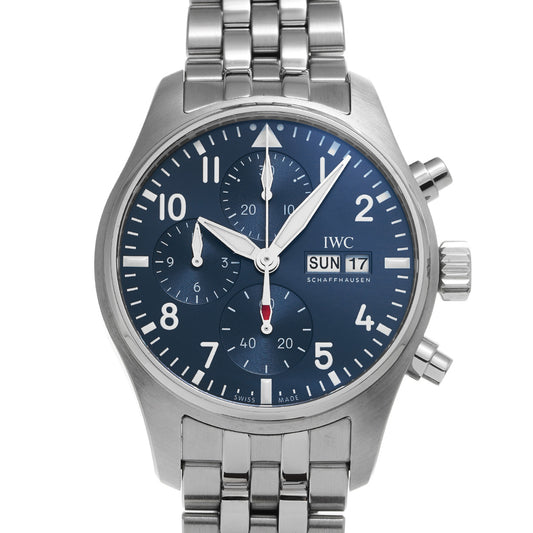 Pilot's Watch Chronograph 41 IW388102 Blue IWC Men's [Pre-Owned]
