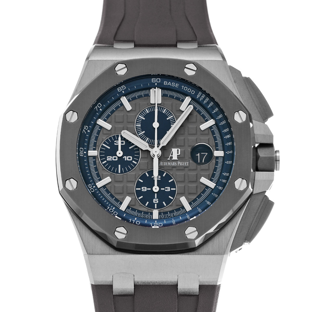 Royal Oak Offshore Chronograph 26400IO.OO.A004CA.02 Gray/Blue AUDEMARS PIGUET Mens [Pre-Owned]