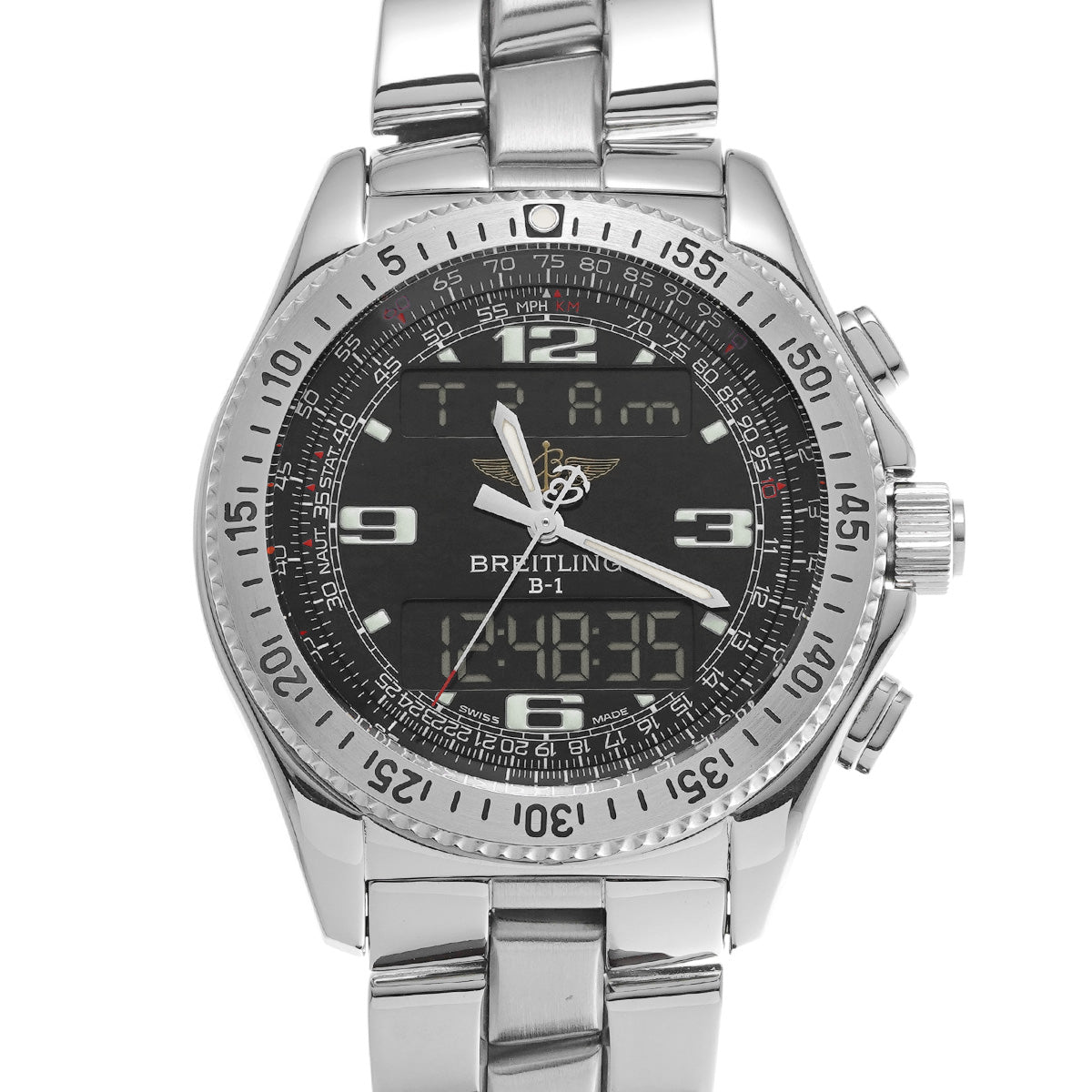 B-1 A68362 Black BREITLING Men's [Pre-Owned].